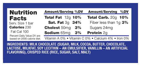 Nutrition Facts